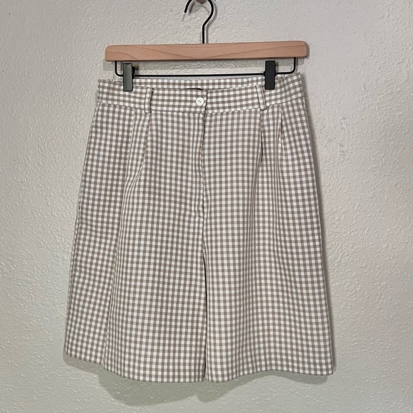Requirements vintage gingham high waisted shorts - Picture 2 of 14